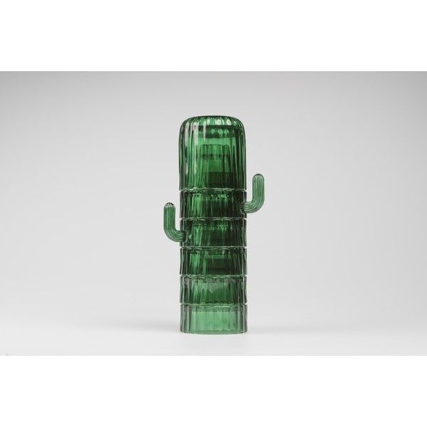 verre empilable cactus
