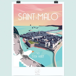 Affiche Saint malo La loutre à Rennes