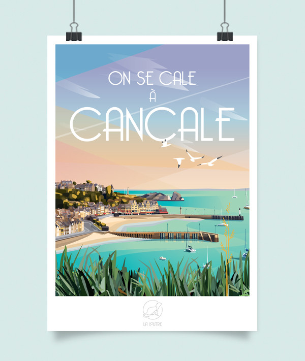 Affiche cancale la loutre