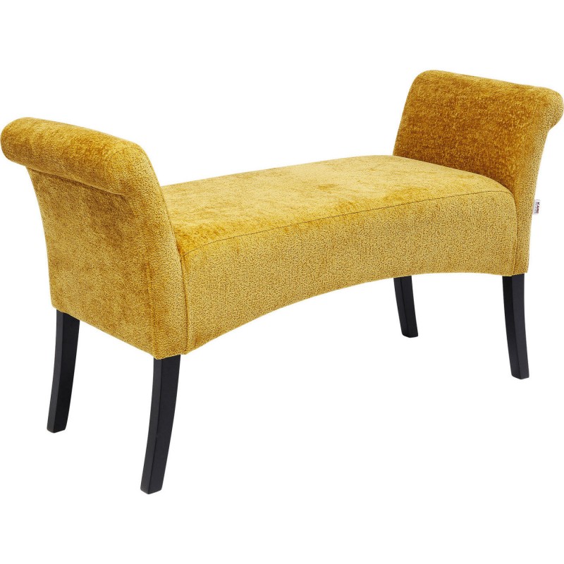banquette jaune kare petite banquette magasin rennes