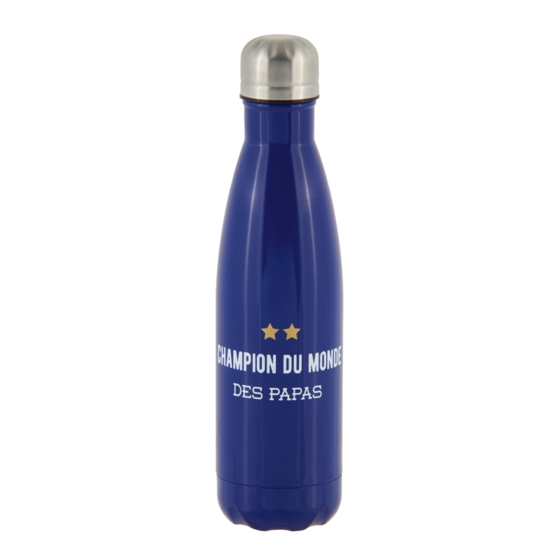 bouteille isotherme champion du monde des papas bouteille isotherme papa