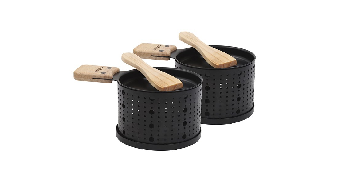 raclette à la bougie set 2 Set de 2 raclette à la bougie