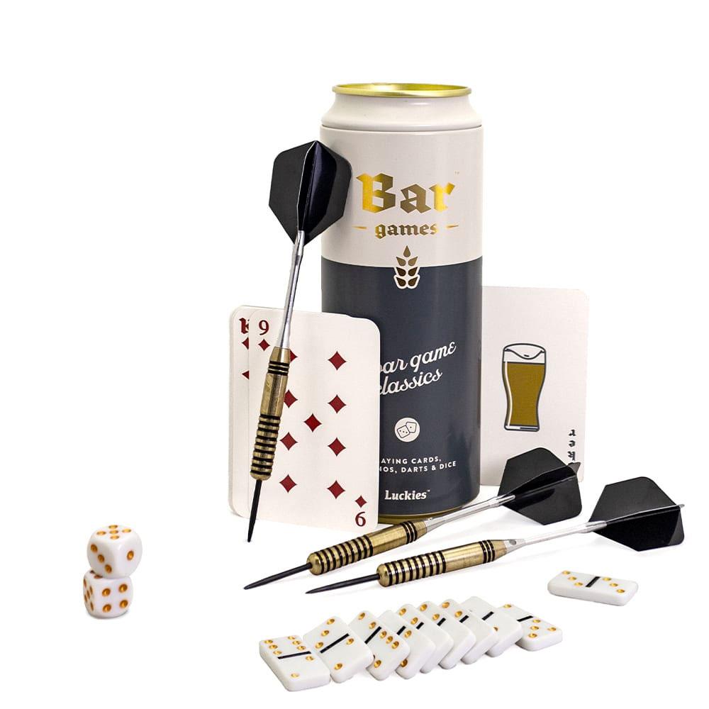 jeux de bar dans une canette biere coffret bière jeux de bar