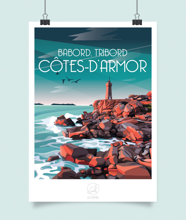 affiche la loutre cotes d'armor