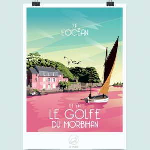 affiche bretagne la loutre