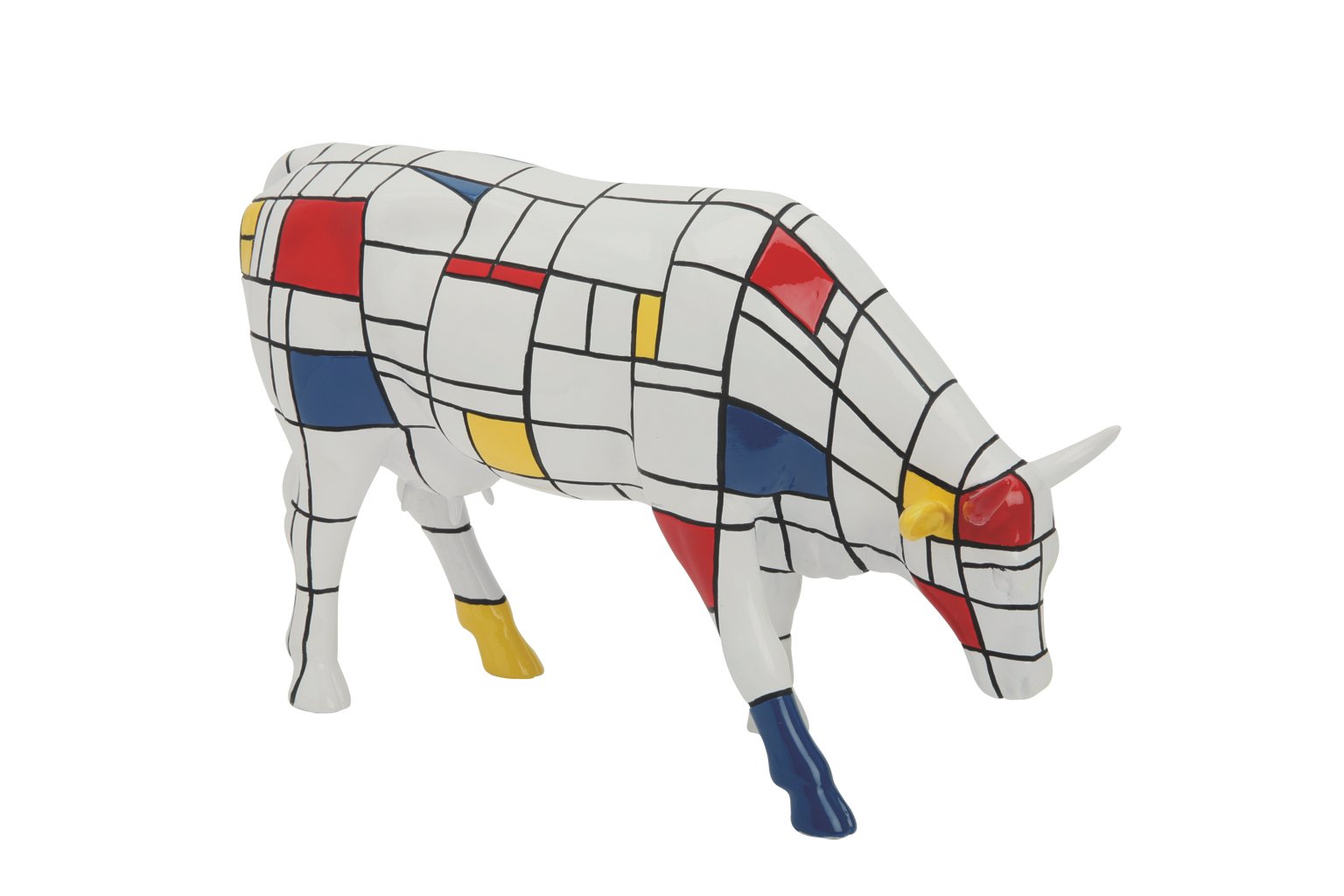 cowparade moondrian vache cowparade moondiran