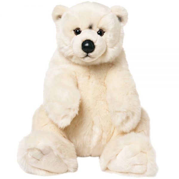 Peluche - Ours polaire assis