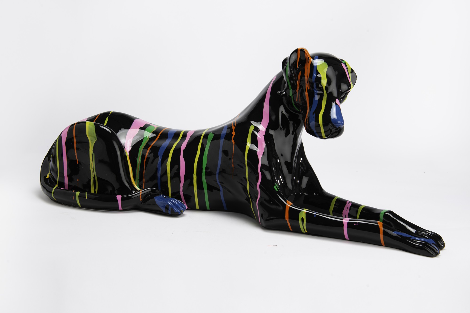 Atelier de résine dessin-modèle créatif chien Yoga petite voiture