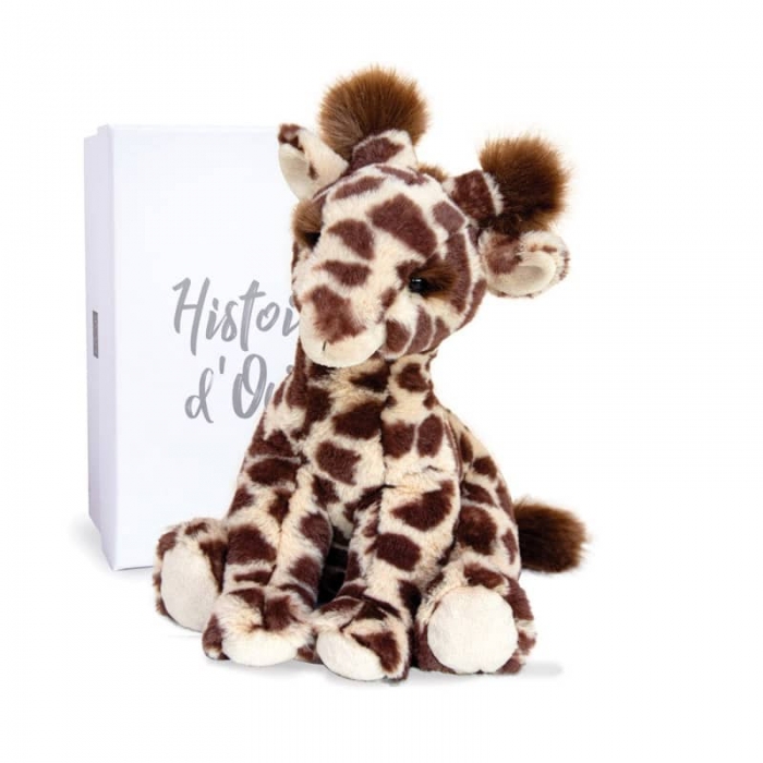 peluche girafe 30cm peluche lisi la girafe histoire d'ours