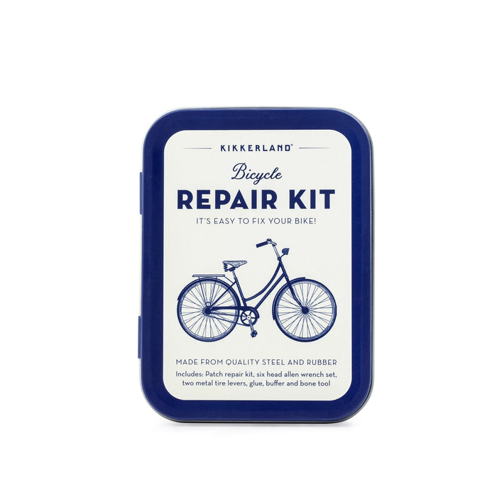 QKURT Kit de réparation de mécanicien de vélo(Levier de Pneu de vélo, Clés  Allen, Kit