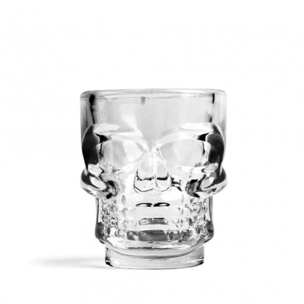verre à shot seul tête de mort