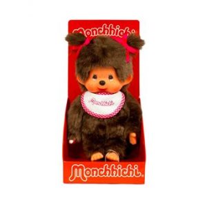 monchhichi rose fille