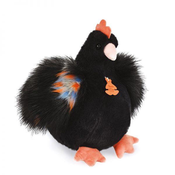 Peluche poule noir histoire d'ours