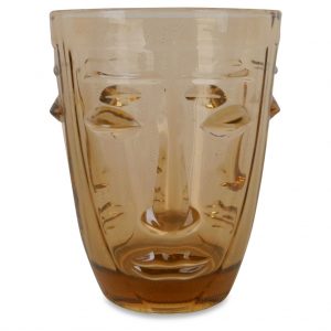 Verres visage ambre