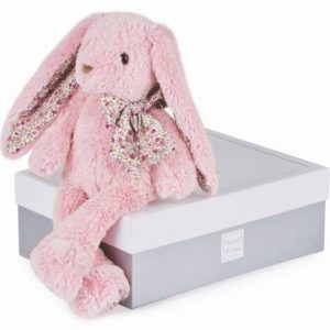 doudou lapin rose