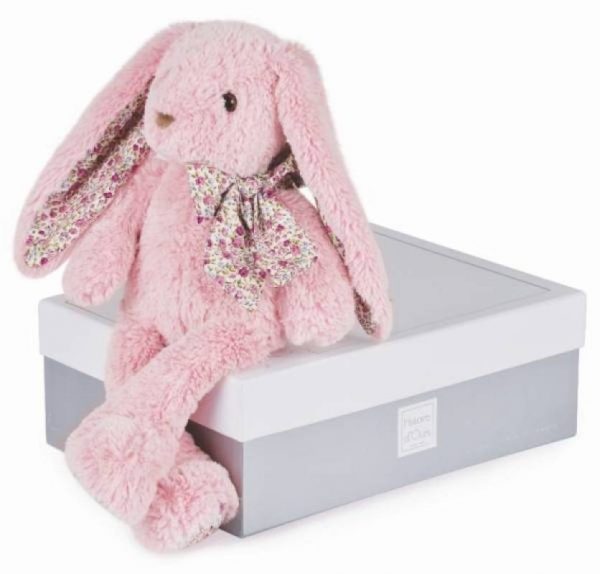 doudou lapin rose