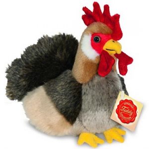 peluche coq teddy hermann