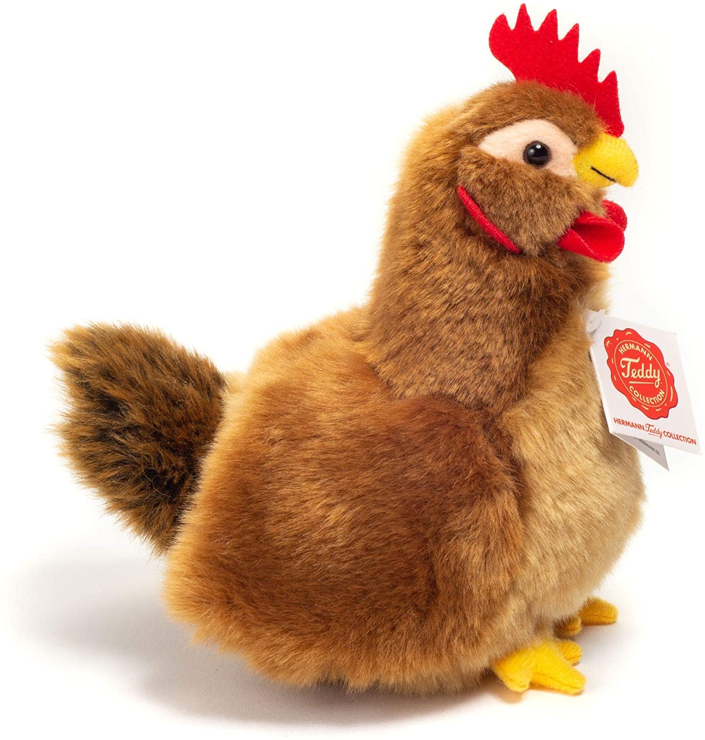 Peluche Poule Rousse - 33 cm - Authentic Peluches