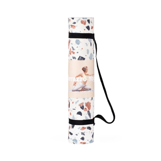 tapis de yoga terrazzo doiy tapis de yoga terrazzo