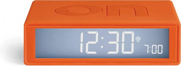 Reveil flip orange