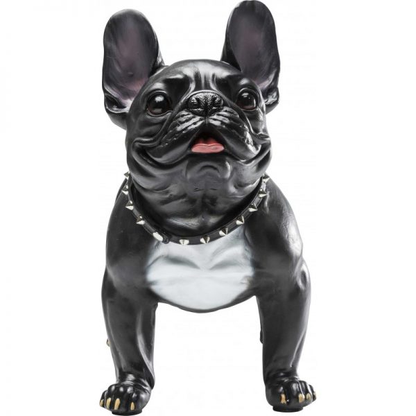 statue décorative bouledogue