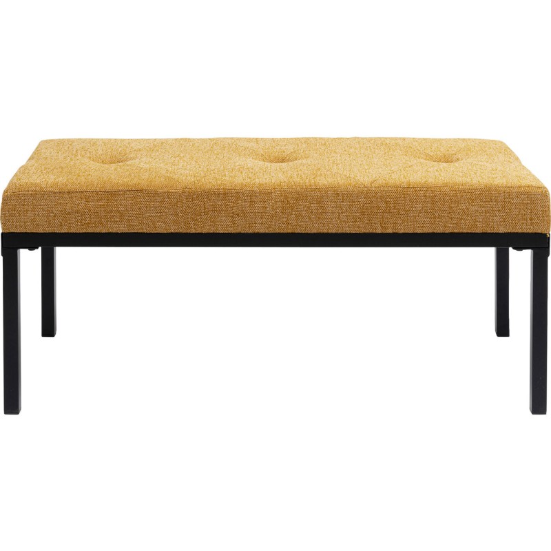 banc jaune kare design petite banquette kare design