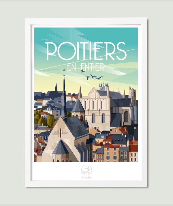 affiche-poitiers (1) Affiche Poitiers - La Loutre