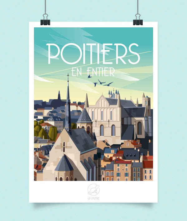affiche-poitiers Affiche Poitier - La Loutre