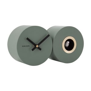 Horloge - Coucou Duo vert