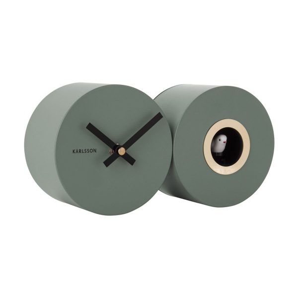 Horloge - Coucou Duo vert