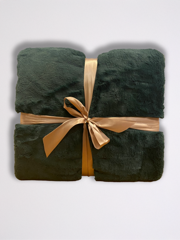 plaid luxe foret amadeus avec emballage - dos