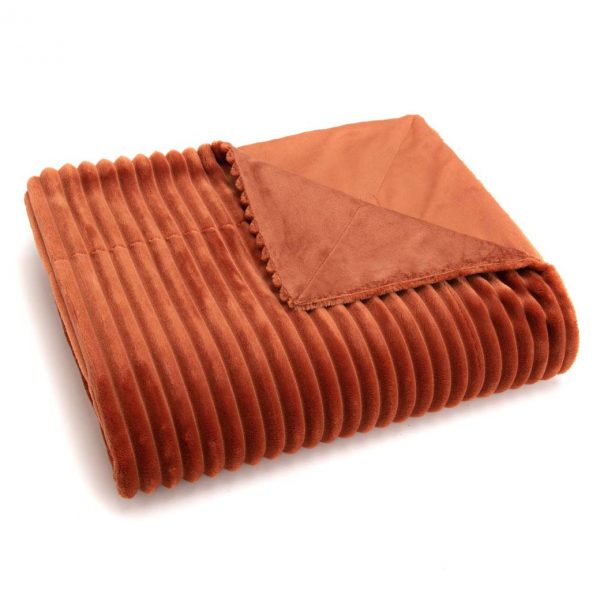 Plaid Sultan - Terracotta