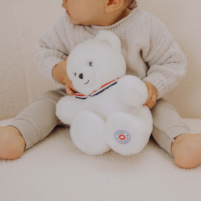 peluche-l-ours-francais-mailou-tradition Ours français avec bébé