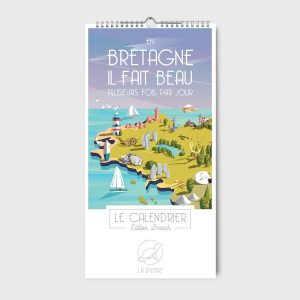 Calendrier perpétuel Breizh n°2 - La loutre