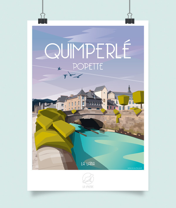 affiche-quimperle Affiche Quimperle la Loutre