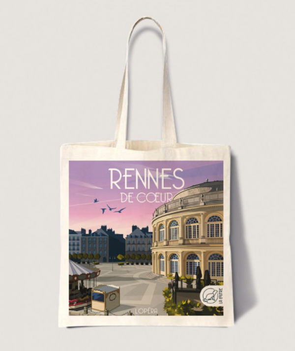 Cabas - Rennes de coeur
