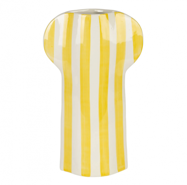 grand vase jaune