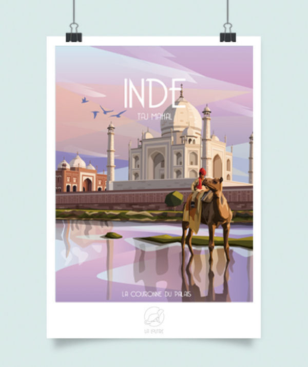 Affiche Inde - La Loutre