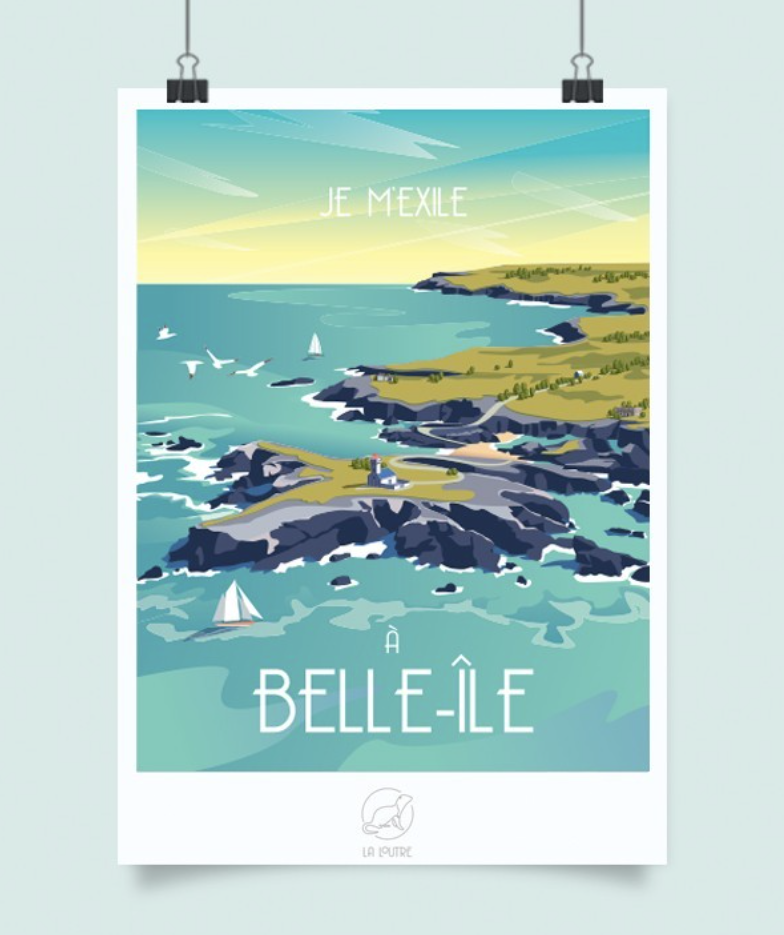Capture d'écran 2025-04-30 145836 Affiche Belle ile - La Loutre