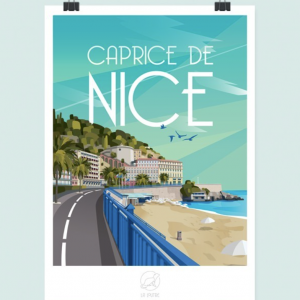 Affiche Nice - La Loutre
