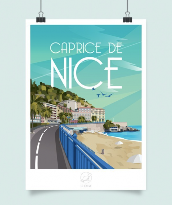 Affiche Nice - La Loutre