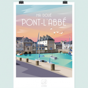 Affiche Pont-L'abbé - La Loutre