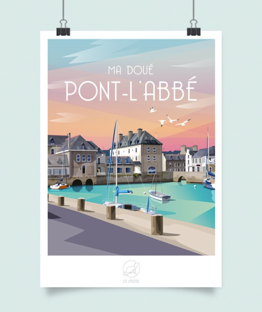 Capture d'écran 2025-05-14 145840 Affiche Pont-L'abbé - La Loutre