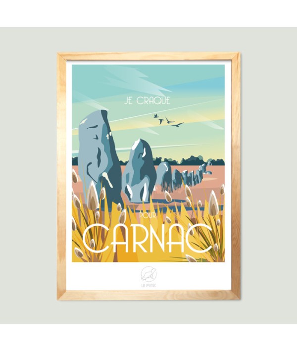 affiche-carnac (1) Affiche Carnac - La Loutre