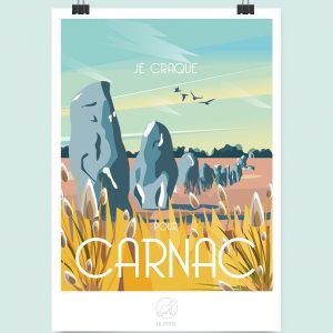 Affiche Carnac - La Loutre