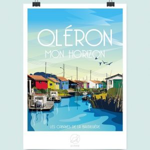 Affiche Oléron - La Loutre