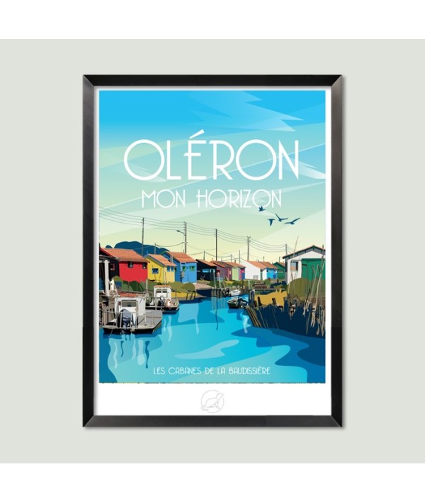 affiche-oleron (5) Affiche Oléron - La Loutre