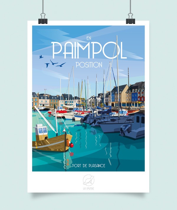 affiche-paimpol Affiche Paimpol - La Loutre