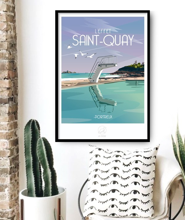 affiche-saint-quay (1) Affiche St Quay - La Loutre