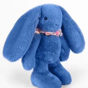 Lapin Fleurette Bleu